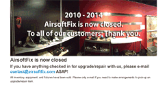 Desktop Screenshot of airsoftfix.com