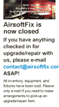 Mobile Screenshot of airsoftfix.com