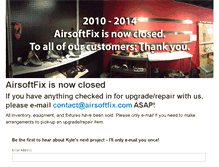 Tablet Screenshot of airsoftfix.com